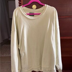 Daily Drills Crewneck Sweatshirt in Lemonade